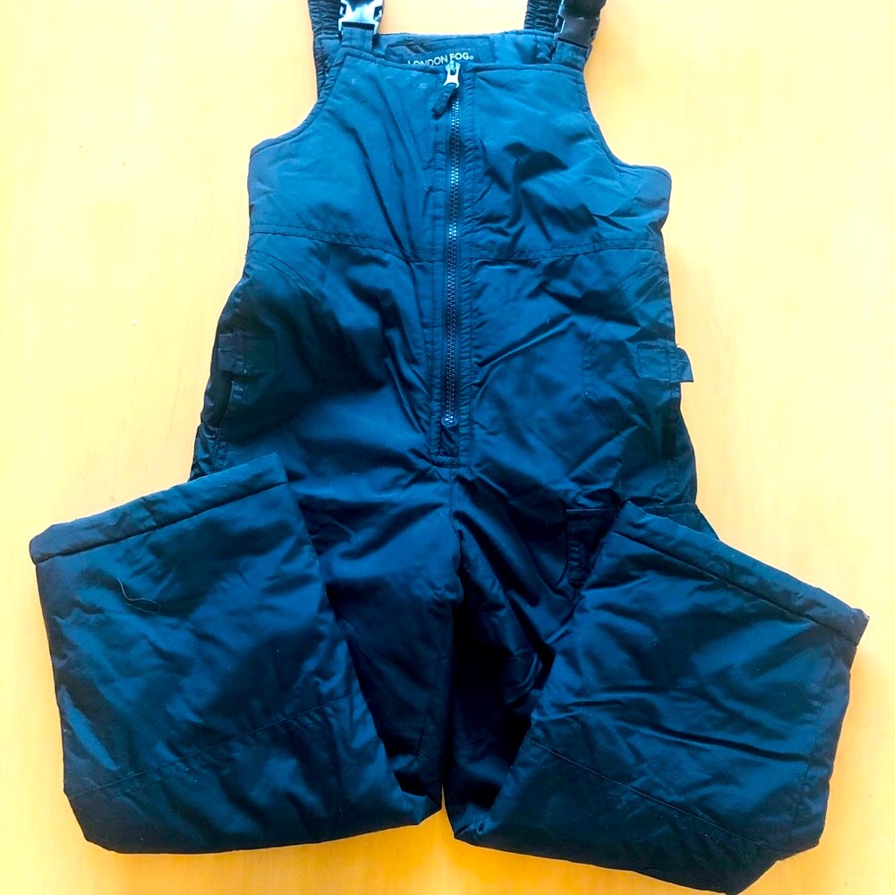 LONDON FOG CHILD’S SKI BIB PUFFER OVERALLS